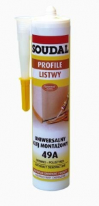 SOUDAL UNIWERSALNY KLEJ MONTA�OWY 49A 310ML