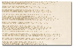 IMPRONTA Le Rable Craie Bijoux Frange 34x56cm