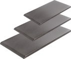 P�ytka parapetowa szkliwiona cieniowana Cerrad Grafit 200 x 100 x 13 mm