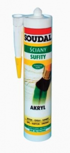 SOUDAL AKRYL BIA�Y 310ML