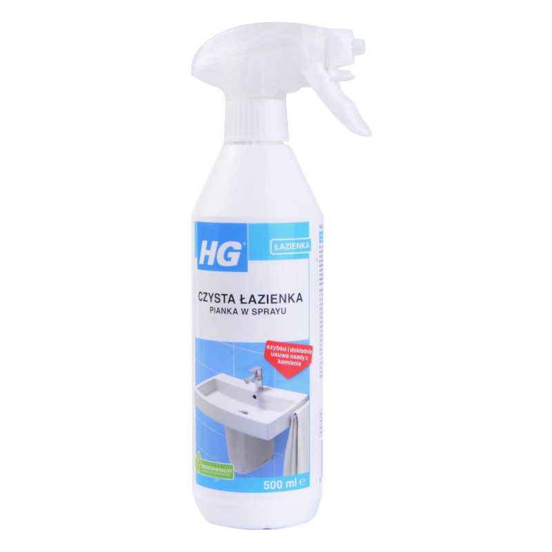 HG czysta łazienka – pianka 0.5l