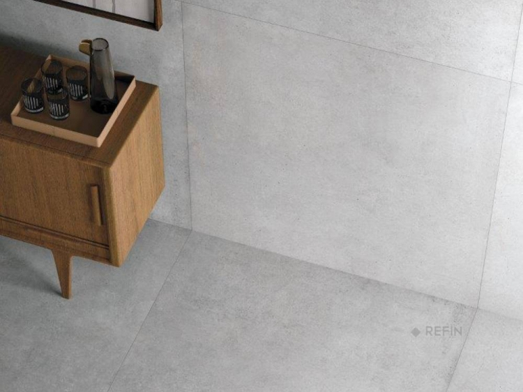 Płytki imitujące beton – Refin plain cinder