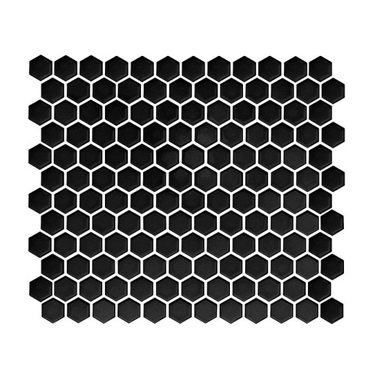 Dunin Mini Hexagon Black 26x30 cm