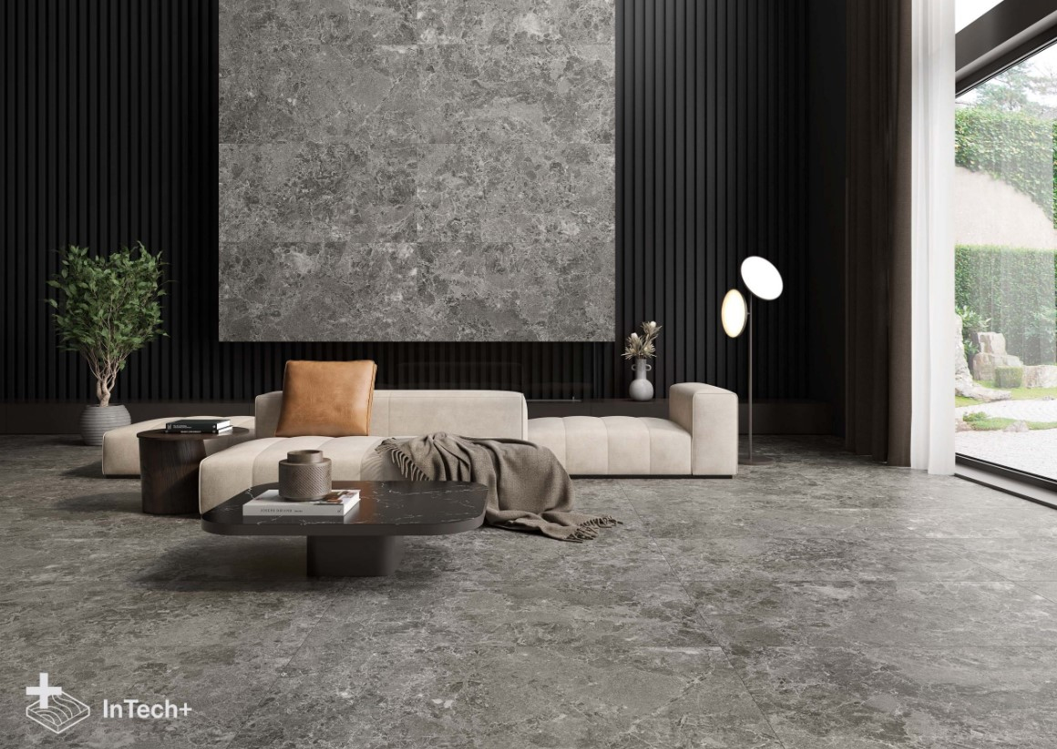 PŁYTKI ROCA MARAIS GRAFITO 120X120R