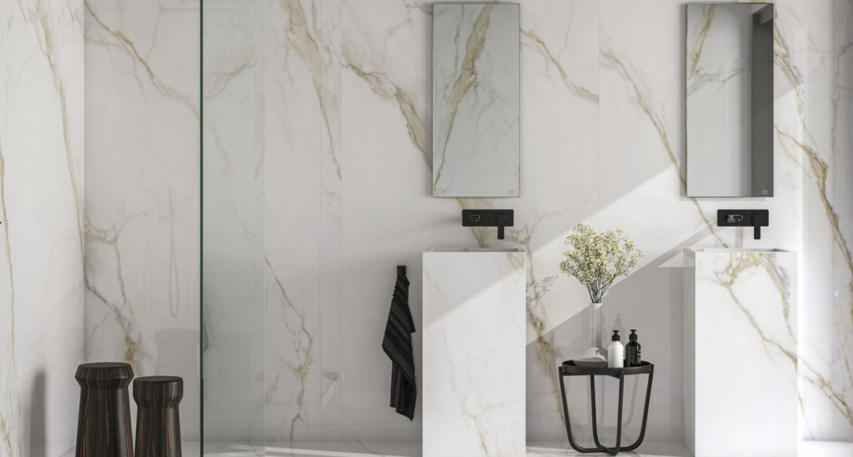 Cifre Ceramica Diamond Gold MATE  Rect. 60x120 cm