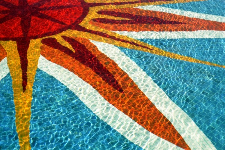 Mozaika Dunin Q Series Lagoon 32.7x32.7 cm