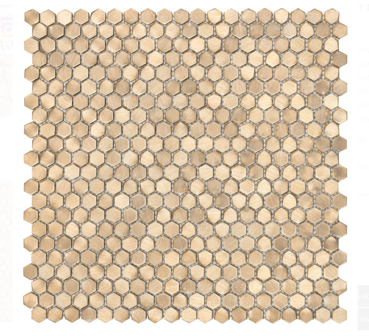 Dunin Allumi Gold Hexagon 14