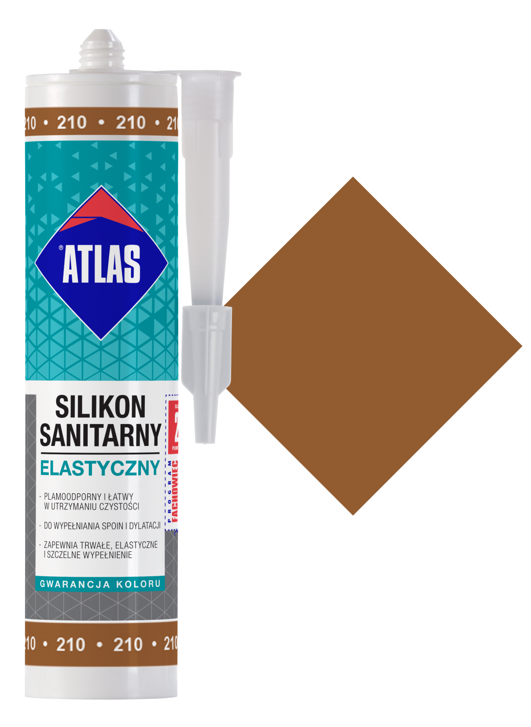 Atlas Silikon elastyczny kakao 210 280 ml