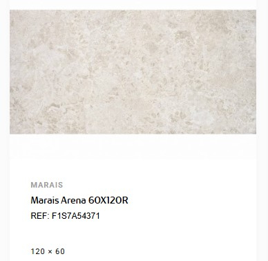 PŁYTKI ROCA MARAIS Arena 60X120R