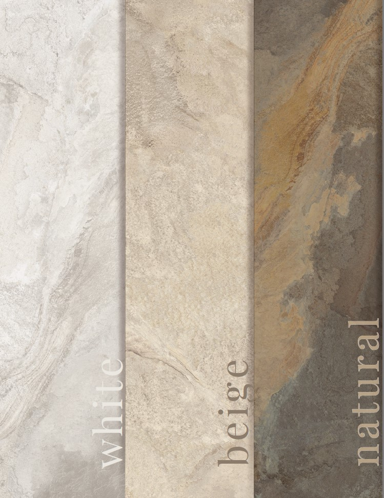 LA FAENZA DEEP STONE WHITE  NAT.  RETT.  60X120