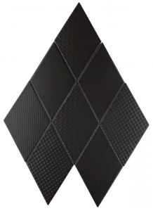 Dunin Rombic Black 01 Matt 11.5x20 cm