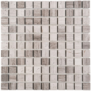 Mozaika Dunin Woodstone Grey 25 30.5x30.5 cm