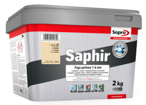 Sopro Saphir 5 Fuga perłowa 1-6 mm kolor 28 Jaśmin 2 kg