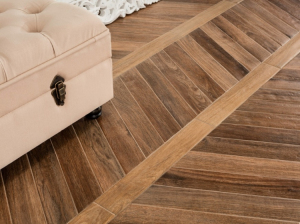 Rondine Vintage Brune Chevron VNTG J86582 7,5x40,7 cm