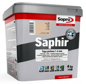 Sopro Saphir 5 Fuga perłowa 1-6 mm kolor 32 Beż 4 kg