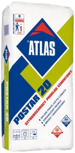 Atlas Postar 20 szybkoschnący podkład cementowy 25 kg