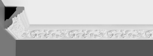 Dunin Wallstar sufitowa listwa gzymsowa z ornamentem COB-071 7.2x6.8x200 cm