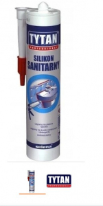 TYTAN SANITARNY szary 280ml silikon PROFFESIONAL