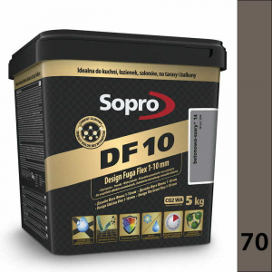 SOPRO fuga  DF10 70 5kg ciemnoszary   (1080)