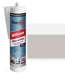 SOPRO SILIKON NR 72 SZARY NATURALNY  310ml