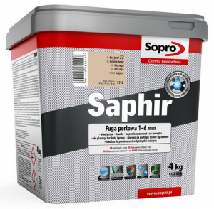 Sopro Saphir 5 Fuga perłowa 1-6 mm kolor 33 Beż jura 4 kg
