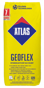 Atlas Geoflex WOREK 25 kg WYSOKOELASTYCZNY KLEJ ŻELOWY