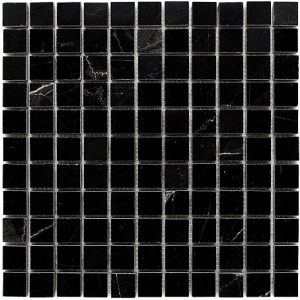 Mozaika Dunin Black&White Pure Black 25 30.5x30.5 cm