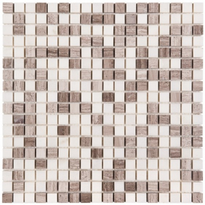 Mozaika Dunin Woodstone Grey Mix 15 30.5x30.5 cm