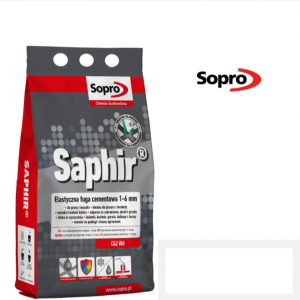 SOPRO fuga SAPHIR 10 biała 2kg 1-6mm Nowość 9500A/2