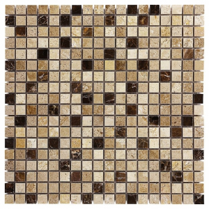 Mozaika Dunin Travertine Cream Mix 15 30.5x30.5 cm