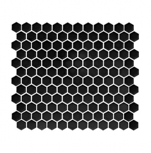 Dunin Mini Hexagon Black 26x30 cm