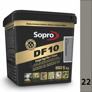 SOPRO fuga  DF10 22 5kg kamienno-szara (1062)