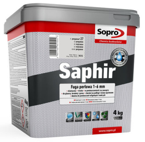 Sopro Saphir 5 Fuga perłowa 1-6 mm kolor 27 Pergamon 4 kg