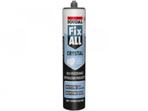 SOUDAL FIXALL CRYSTAL  bezbarwny  Klej-Uszczelniacz 290ml