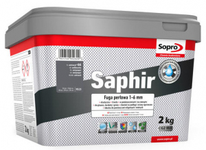 Sopro Saphir 5 Fuga perłowa 1-6 mm kolor 66 Antracyt 2 kg