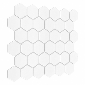 Dunin Hexagonic Hexagon White 51 Matt 32x28 cm