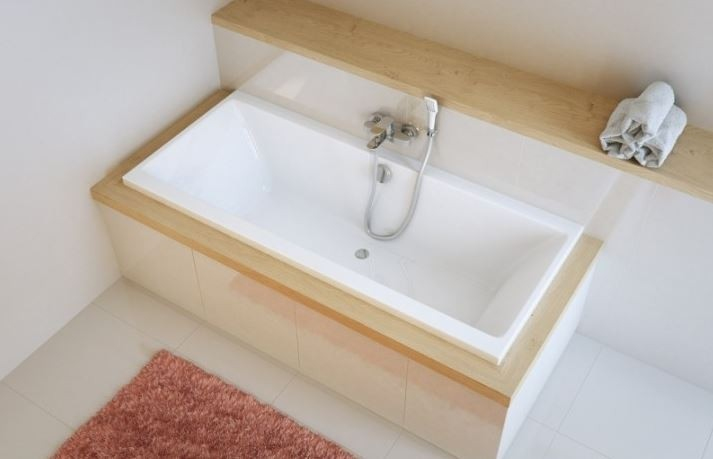 Excellent Wanna prostokątna Pryzmat SLIM 180x80 cm